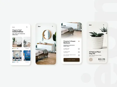 ėon - Shopping App Concept app branding color dailyui design figma light minimal simple ui uidesign ux