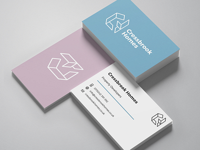 Business cards for Cressbrook Homes branding design logo logo design