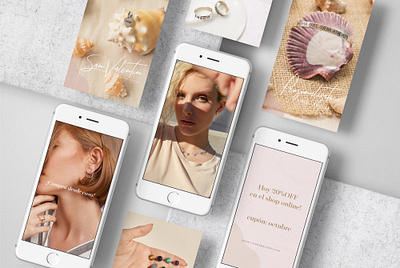 Jewerly Brand Design branding design photography typography