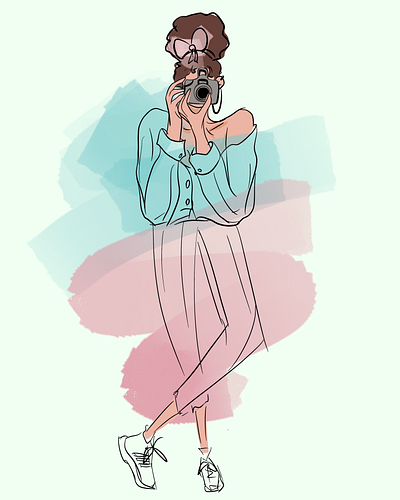 1697C8FC 35E3 451F 9DB7 35C9B33A137A art artist digital art digital illustration digital painting digitalart fashion illustration picture procreate