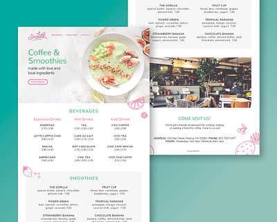 Smooth Web Design branding branding and identity web mockup webdesign