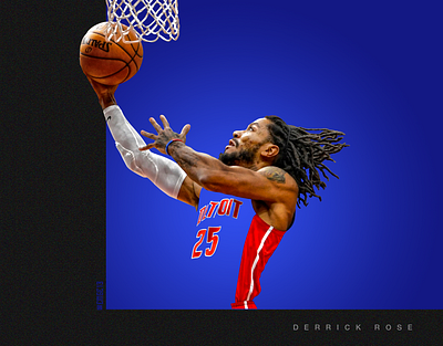 „COLOR BOUND“ Derrick Rose artwork basketballfanart customcardsfanart