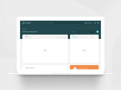 Magellan Solution (Dashboard) animation dashboard dashboard ui design flat flinto ui ux website