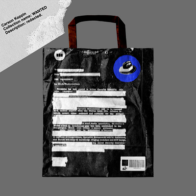 WANTED 01 2d bag bag design bags cleveism contrast daily challenge daily post daily poster dailyposter design flat graphic graphic design graphicdesign mockup monochrome simple texture undercover