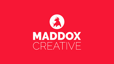 Maddox Creative - Logo Mockup affinitydesigner branding design flat icon logo minimal vector