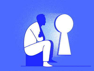 Stay home digital illustration minimalistic vector