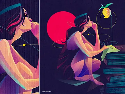 Untitled character design character illustration concept art editorial illustration flag design girl illustration illustrator mango procreate women
