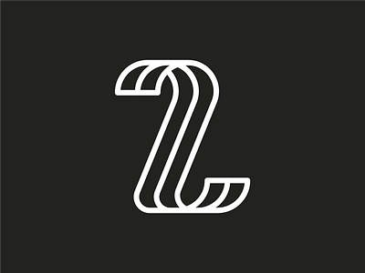 36 days of type ~ 29/36 ~ Two 2 logo 36daysoftype 36daysoftype07 icon icondesign illustrator lineicon logo monogram type typography vector vector art