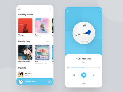Music Player App android app artist clean minimalist music music app music app ui music player music player app music player ui music ui player relax simple social app song ui uidesign uiux ux