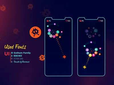 Game Art - Master HIT (Gameplay) 2d art 2d game game art game design game play hyper casual game iphone 11pro mockup mobile game ui ui design uiux