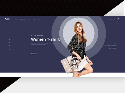 ZeRo branding clothes shop design graphic design mobile ui ui ui design ux ux design web design