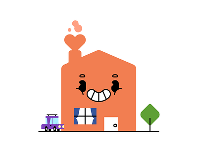 Love Thy Home bright character design colorful cute home illustration isolation love quarantine social distancing stay home