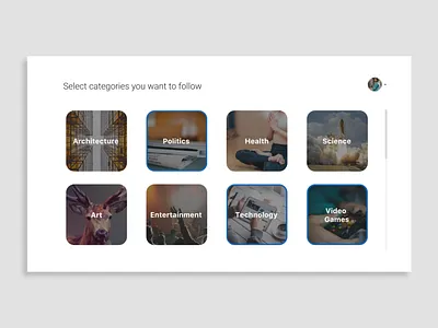 Daily UI Day 099: Categories categories daily daily 100 challenge daily ui dailyui day 099 day 99 design ui ux web web design webdesign