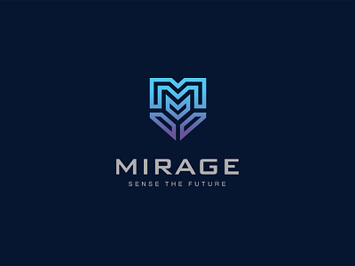 Mirage armor cyber cybersecurity helmet logo logomark logos protection shield