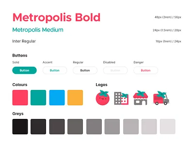 Pona Design System buttons colors colors palette colorsandfonts colours design patterns design system icons logos palette patterns style guide typography ui uiux ux