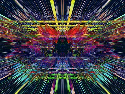 THE FOREFRONT 3d abstract codeart digitalart ericfickes fusion360 obj processing