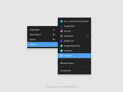 Try Some Figma Improvements figma menu ui