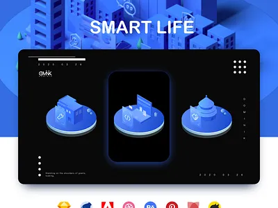 smart life design illustration
