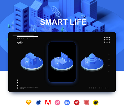 smart life design illustration