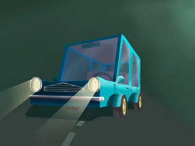 Comic car cgart photoshop photoshop art start