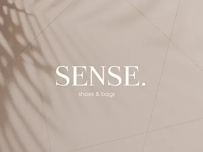 Sense. shoes & bags bags boutique brand branding design fashion graphic logotype shoes shopping