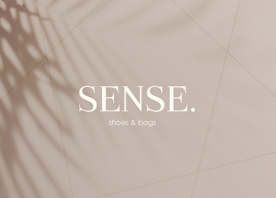 Sense. shoes & bags bags boutique brand branding design fashion graphic logotype shoes shopping