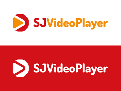 SJVideoPlayer Logo Design app branding contribution contributor design graphic graphics icon identity illustration logo player sjvideoplayer stream streaming utopian vector video video player