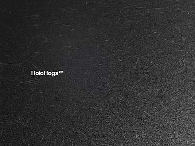 HoloHogs™ aftereffects animation c4d cinema4d holographic holography houdini mbsjq motion motion design motiongraphics pigs type