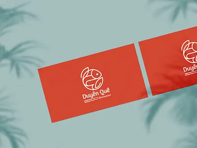 Duyen Que Restaurant VietNam branding design logo restaurant