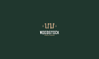 Woodstock - Wines and Liquors logo design beverages brand brand identity branding branding design design designs dribbble graphic graphic design identity inspiration logo logo design logo designs logodesign logos logotype woodstock