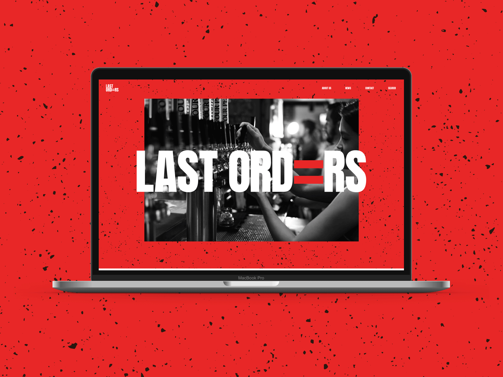 LAST ORD=RS - Website* branding design digital experiment graphic design illustration illustrator macbook mock up type typography ui ux web website