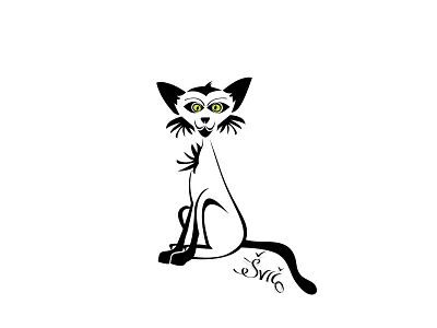 Cat illustration illustration