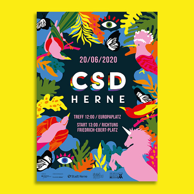 CSD Herne – Corporate Design branding corporate design illustration keyvisual