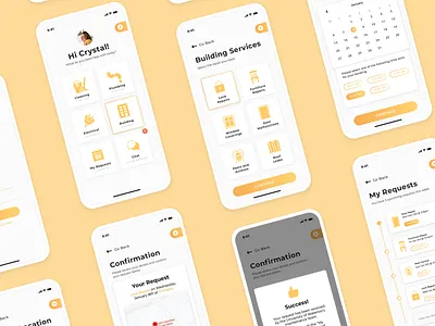 University of Waterloo - Maintenance App app design dailyui mobile design ui design