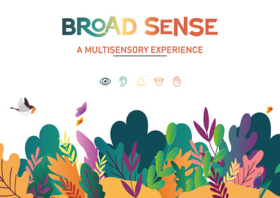 Broad Sense branding design experience illustration illustrator logo minimal vector