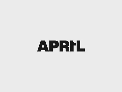 April Fools april april 1st april fools branding design helvetica logo type type art typography vector