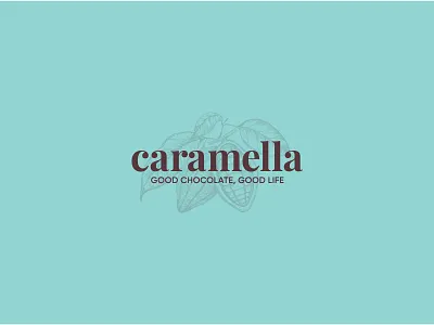 Caramella Logo branding branding agency branding and identity branding design business branding chocolate creative creativity dark chocolate design system graphic design graphic designer logo mark serif visual design visual identity wordmark