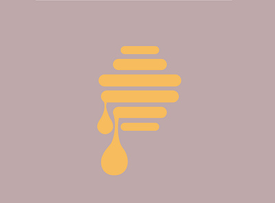 Honey Drop adobe illustrator design flat icon illustration logo simple vector