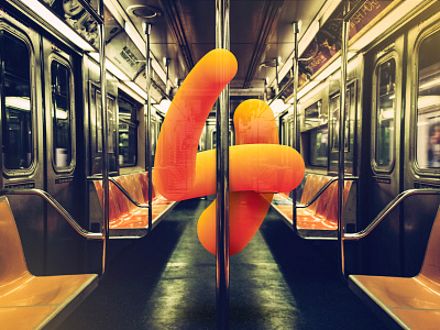 Quarantine day 4 adobe adobe illustrator adobe photoshop design digitaldesign quarantine spine subway tube unsplash visualdesign