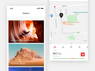 Google 2.1 apple maps clean clean ui commute direction google maps light ui maps navigation