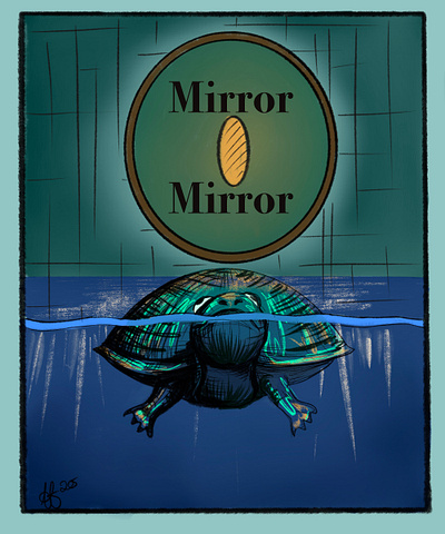 Mirror Mirror children book illustration childrens book digital digital illustration drawing illiustration