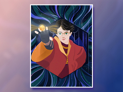 Harry potter design illustration