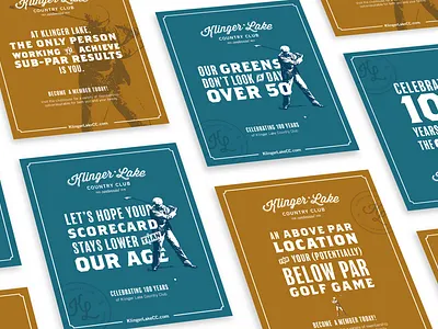 Country Club Posters branding color design icon illustration lettering logo type typography vector