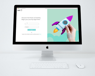 Interface Redesign for VNT design ui ux