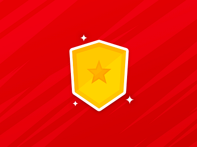 Challenge icon application badge badges challenge design icons illustration mobile sketch sports star winner