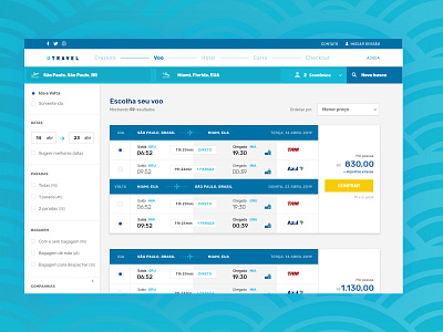 Travel Agency: Flights cruise design flight booking flight search flights portal portal design travel travel agency traveling ui ui design uidesign ux ux design website website design