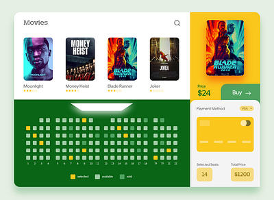 movie booking app booking app cinema design movie movie ticket shot ui ux