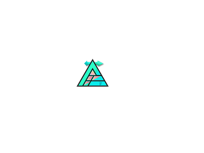 Clor Triangulo affinitydesigner brand logo branding design digital tactiko icon illustration logo triangle typography vector