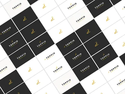 Toppio Fashion Store design logo