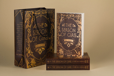 Season of Glass Book Cover book cover illustration illustration design illustrator vector